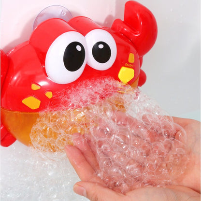 ของเล่นเด็ก ปูเป่าฟอง ของเล่นอาบน้ำ ปูเป่าฟอง Crab Bubble ทารก  Shower Bath Bubble Crab เครื่องเป่าฟองรูปปู