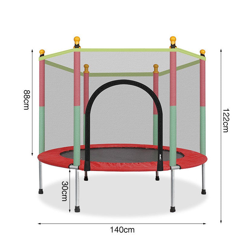 แทรมโพลีน แทรมโพรีนเด็ก แทมโพลีนเด็กออกกำลังกาย กระโดดเล่น กระโดดฝึกกำลังกาย รุ่นเสริมแรง/รับน้ำหนักได้ 100kg✔