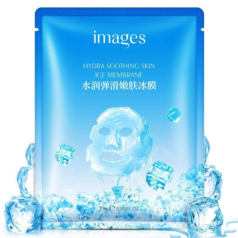 ICE COOL Mask เติมความชุ่มชื้นให้ผิวและกระชับรูขุมขน เติมน้ำให้ผิวสดชื่นและชุ่มชื้น ลดรอยแดงและการอักเสบของสิว