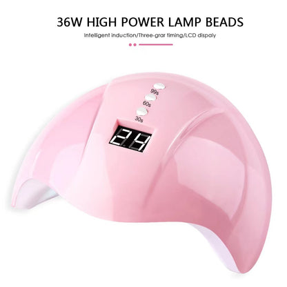 SUN X5plusเครื่องอบเล็บเจล 150วัตต์ UV LED Smart LampNail Dryer 2.0 SUNUV